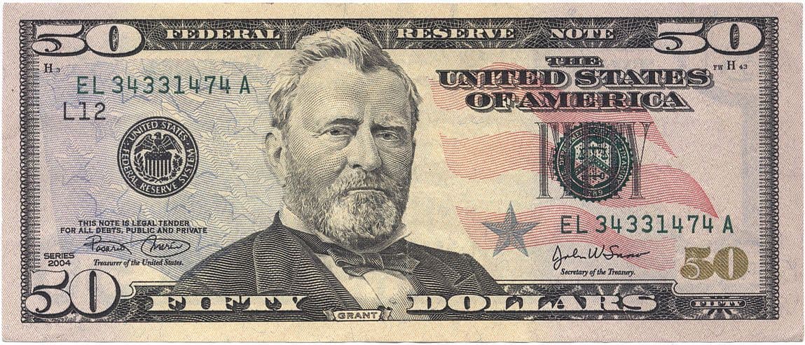 One Ulysses S. Grant
