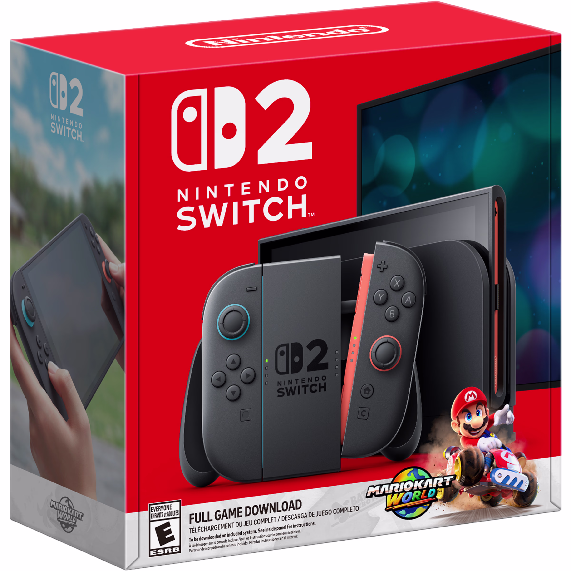 Nintendo Switch 2 (can play Switch 1 games)